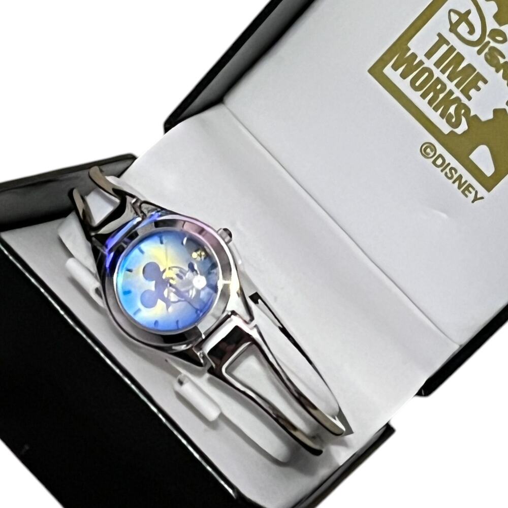 Disney NEW IN BOX! Vintage Time Works‎ Bangle Watch